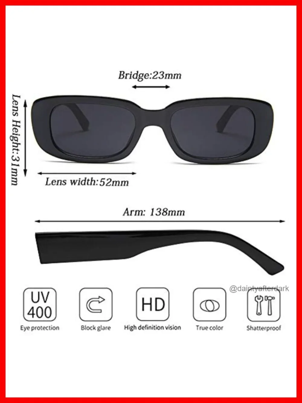 Retro Y2K Square Sunglasses for Women, UV400 Protection, 4 Pack